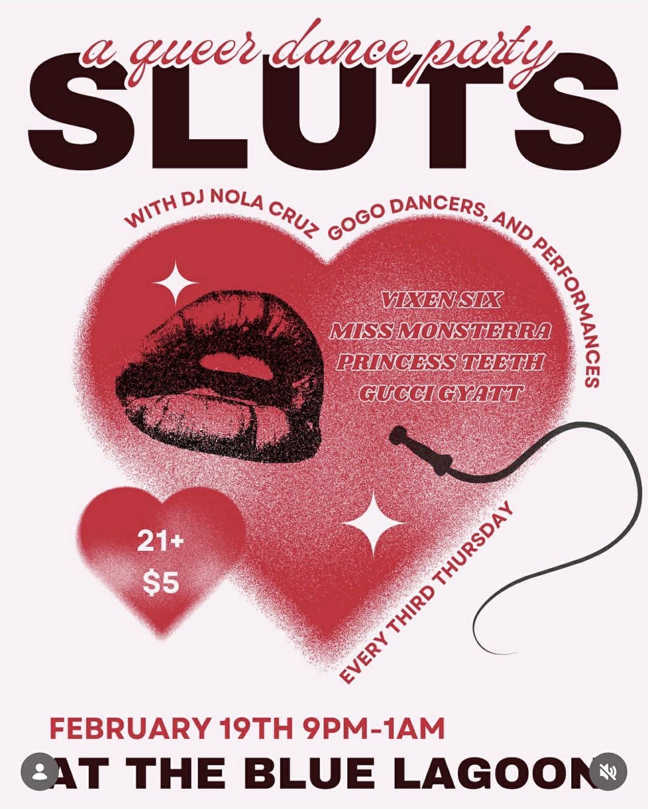 Sluts: A Queer Dance Party 