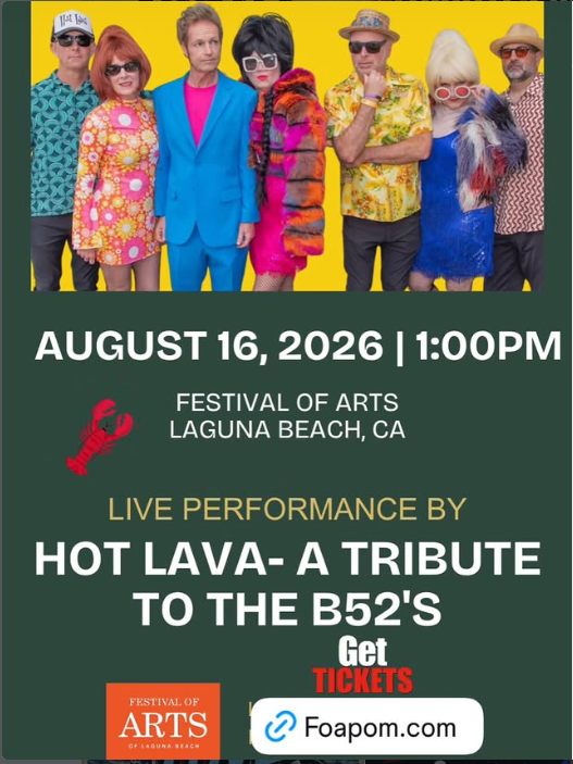 Live Performance by: Hot Lava- A Tribute to the B52's