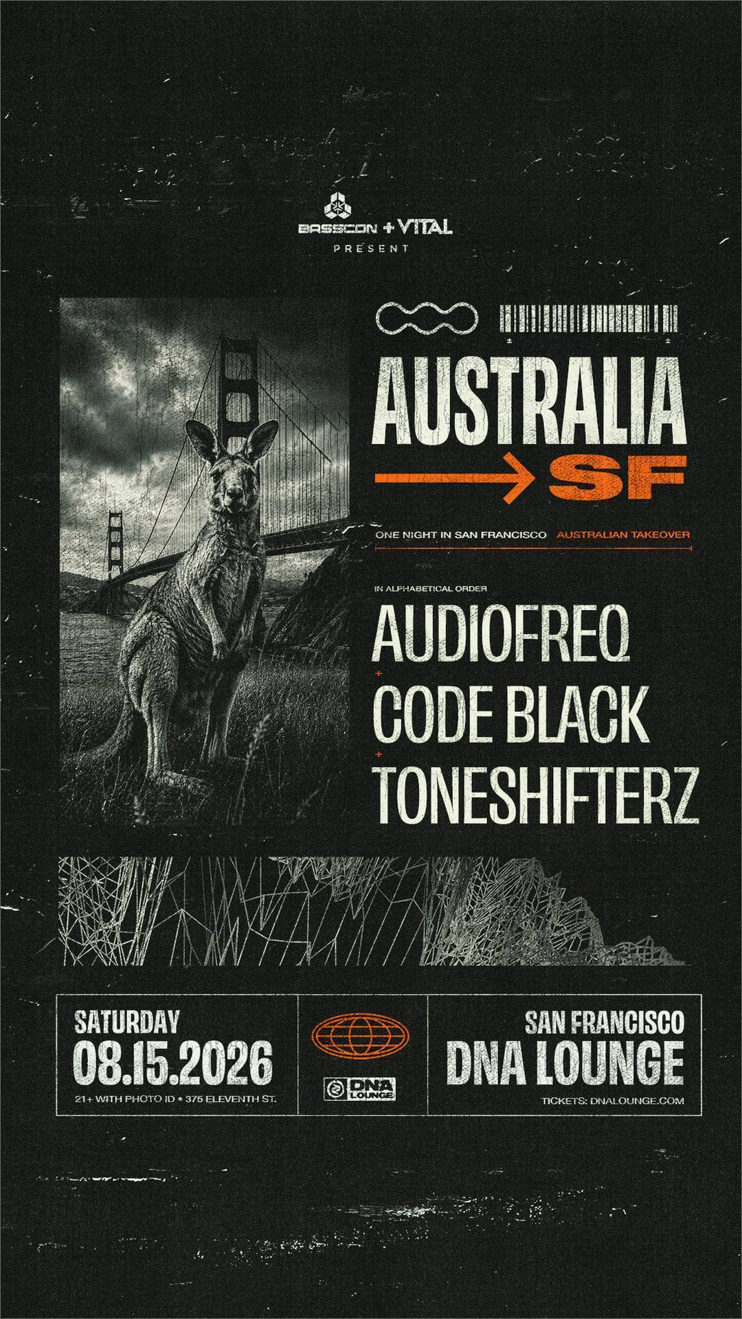 Audiofreq + Code Black + Toneshifterz
