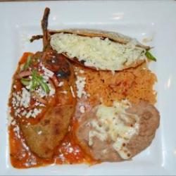 Chile Relleno Y Crispy Taco