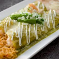 Sinaloa Seafood Enchiladas